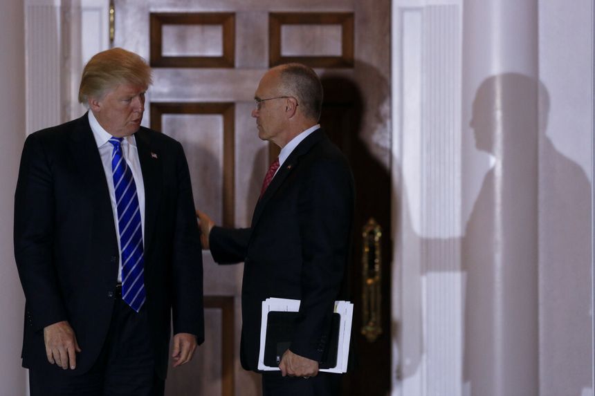Donald Trump i Andrew Puzder