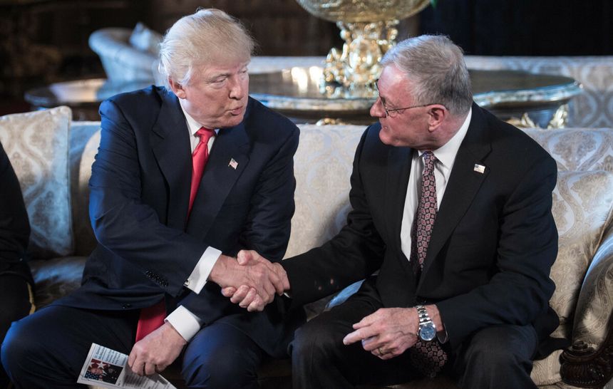 gen. Keith Kellogg, wskazany przez Donalda Trumpa na specjalnego wysłannika ds. Ukrainy i Rosji