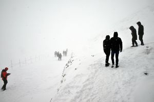 Tatry i turyści