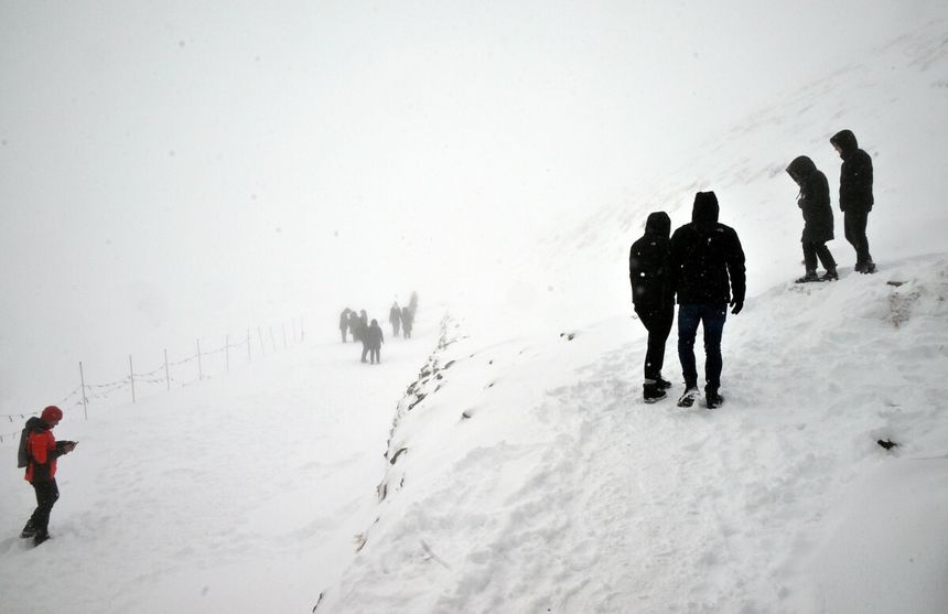 Tatry i turyści