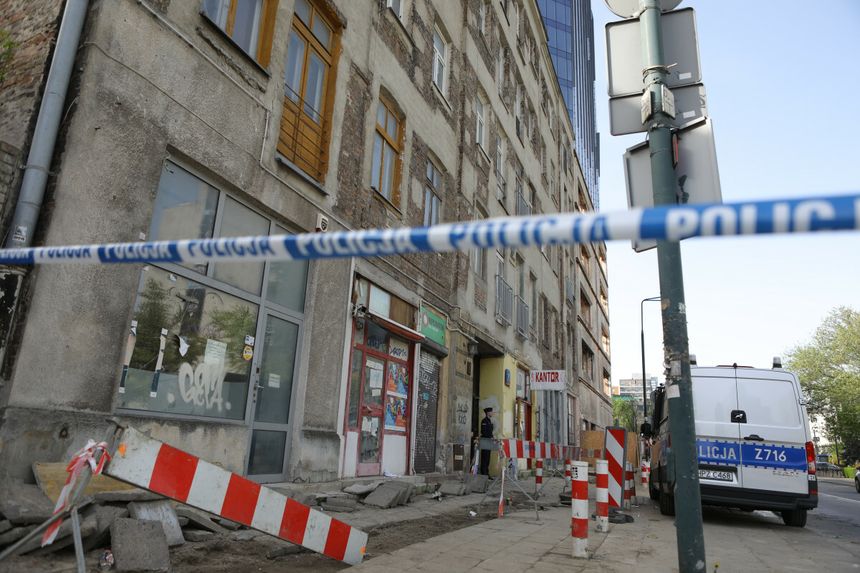 Miejsce zbrodni, Warszawa (zdjęcie ilustracyjne)