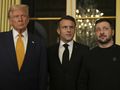 Trump, Macron, Zełenski