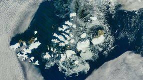 Radar NASA przechwycił sygnał z lodowego miasta