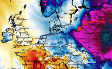 Anomalia temperatury mierzona na wysokości 2 m nad powierzchnią gruntu 03.02