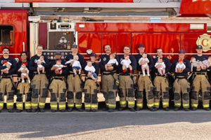 Strażakom urodziło się 19 dzieci