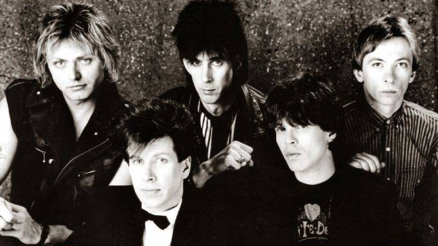 Członkowie zespołu The Cars w połowie lat 80.