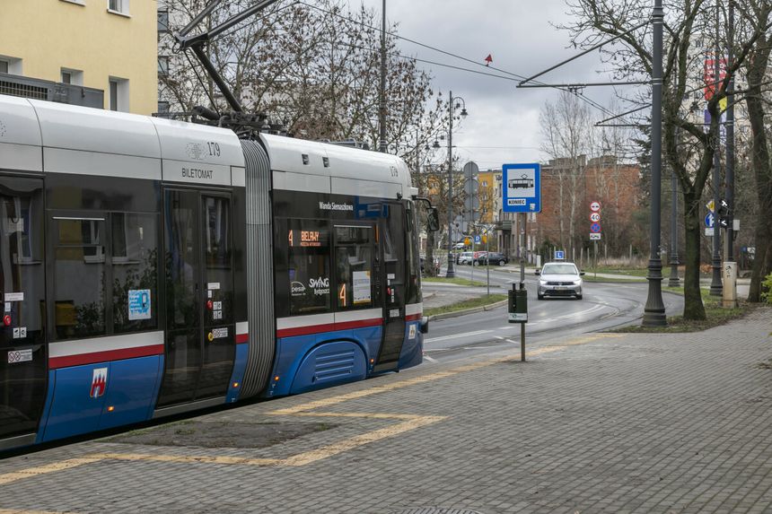 Tramwaj w Bydgoszczy
