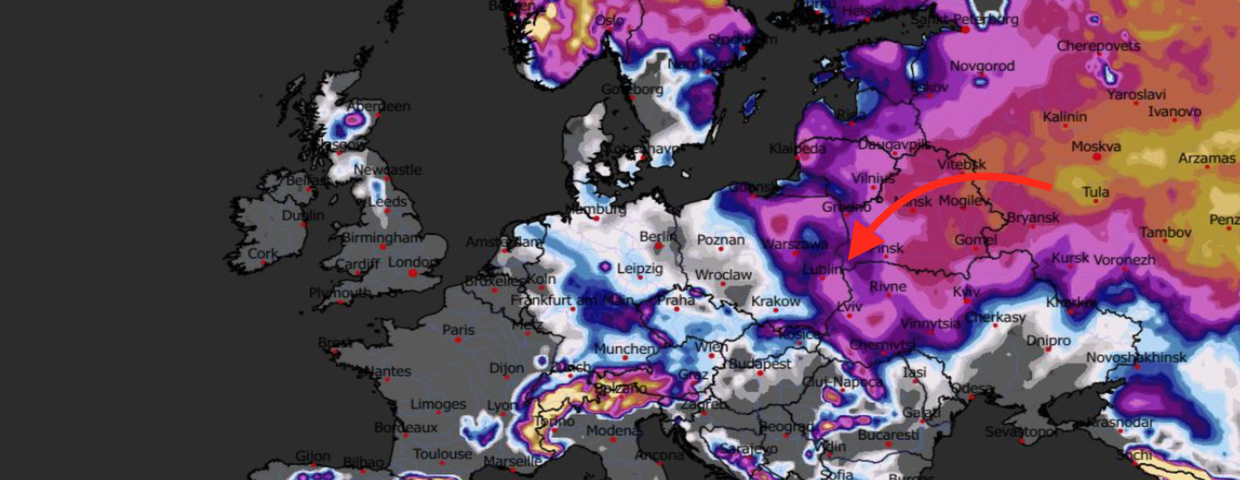 Grubość pokrywy śnieżnej 30.01