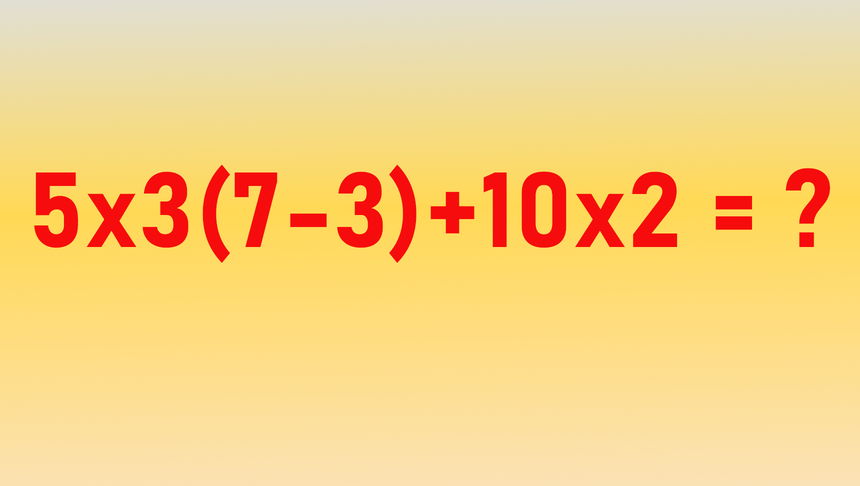 Matematyczne zadanie