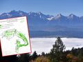 Tatry, widok z Pienin