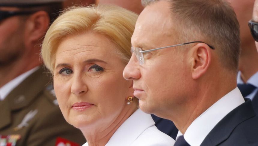 Andrzej i Agata Duda