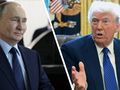 Prezydent Rosji Władimir Putin. Prezydent USA Donald Trump