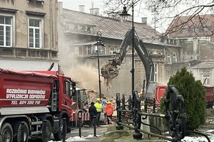 Zawalenie kamienicy w Lublinie
