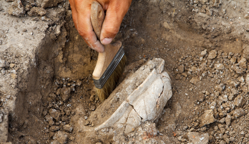 prace archeologiczne