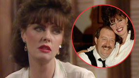 Vicki Michelle i Gorden Kaye w serialu "Allo, 'Allo"