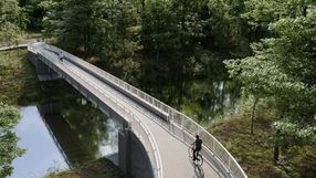 Kładka we Wrocławiu - projekt