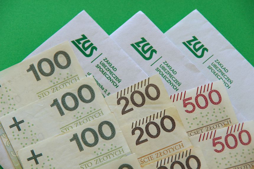 ZUS, pieniądze