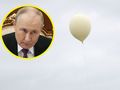 Prezydent Rosji Władimir Putin na Kremlu, 30 stycznia 2025 r. Balon nad Wrocławiem (zdjęcie ilustracyjne)