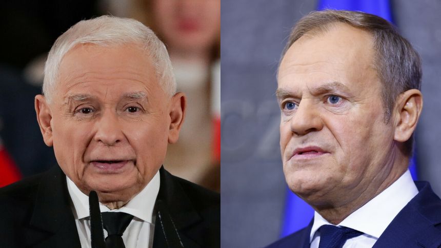 Jarosław Kaczyński, Donald Tusk
