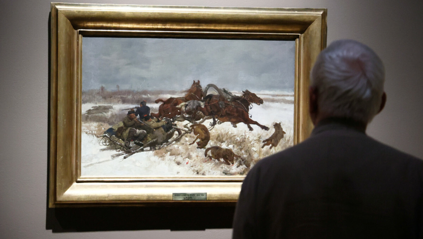 Wystawa "Jozef Chełmonski" w Muzeum Narodowym w Warszawie
