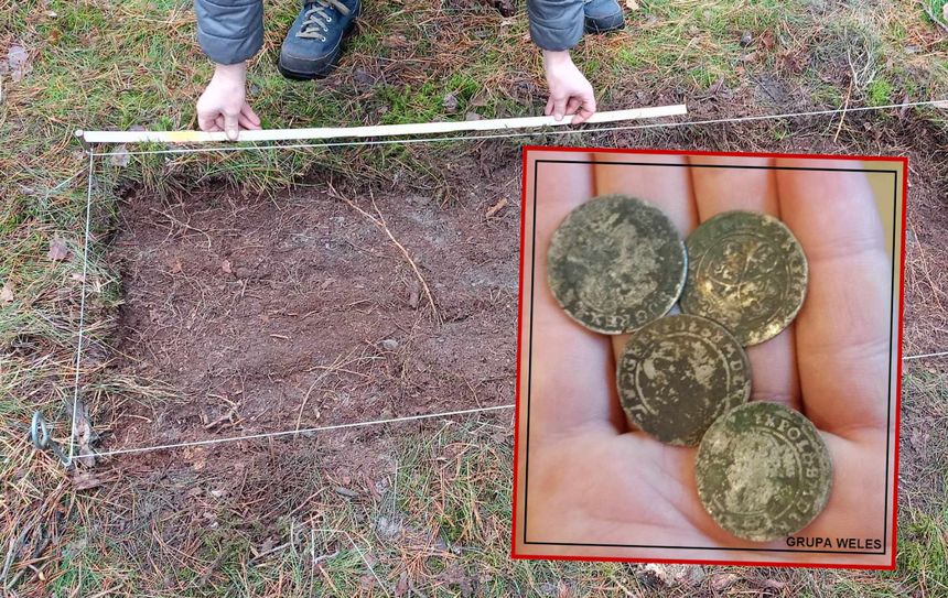 monety z czasów potopu szwedzkiego 