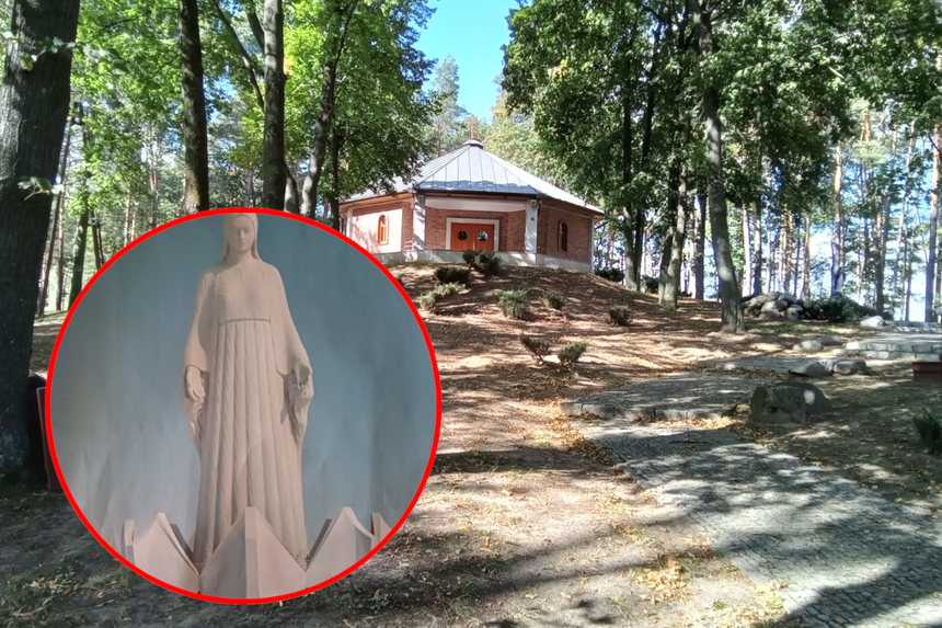 Wizualizacja pomnika Matki Boskiej 