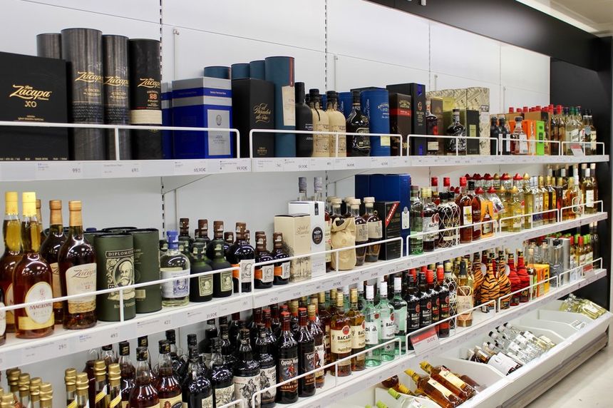 Sklep z alkoholem