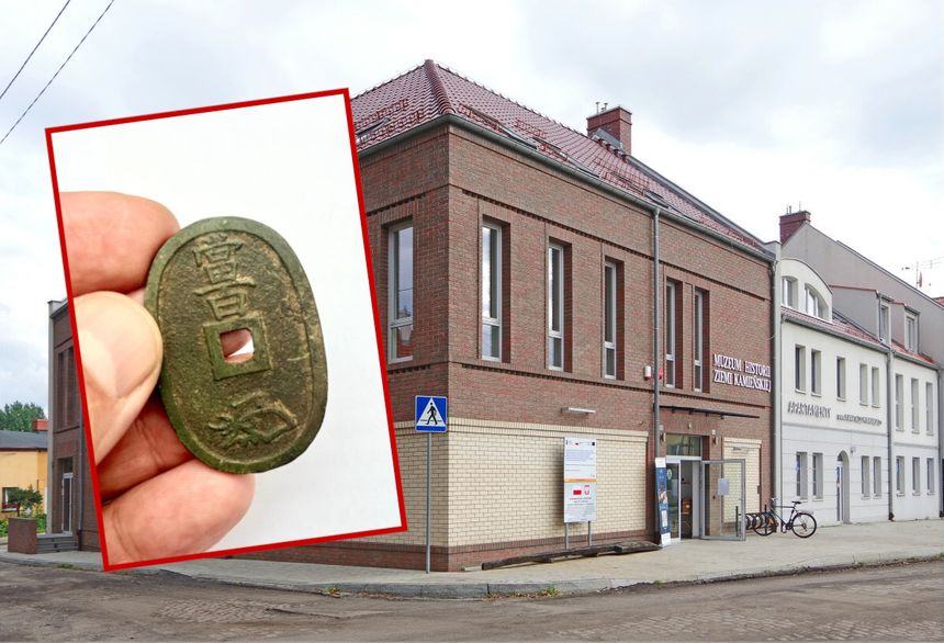 Japońska moneta trafi do Muzeum Historii Ziemi Kamieńskiej