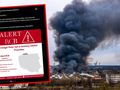 Pożar hali ZNTK w Gdańsku. Alert RCB