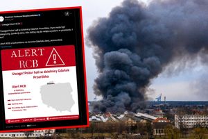 Pożar hali ZNTK w Gdańsku. Alert RCB