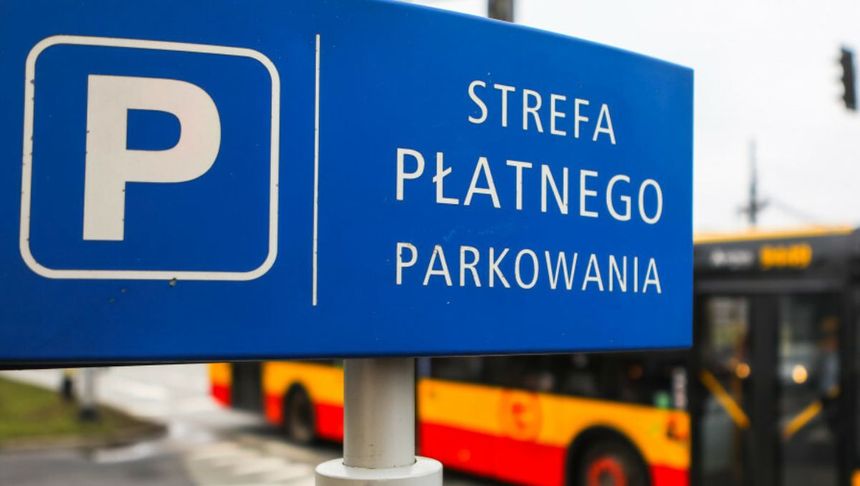 Tablica "Strefa Płatnego Parkowania"