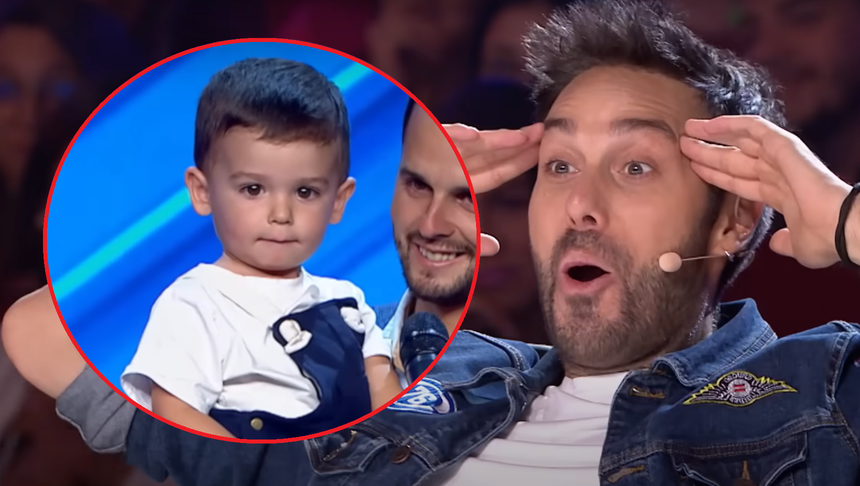 Dwulatek wygrał "Mam Talent"