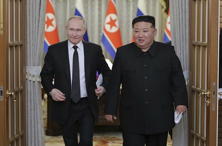 Putin, Kim Dzong Un