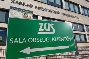 tablica informacyjna ZUS