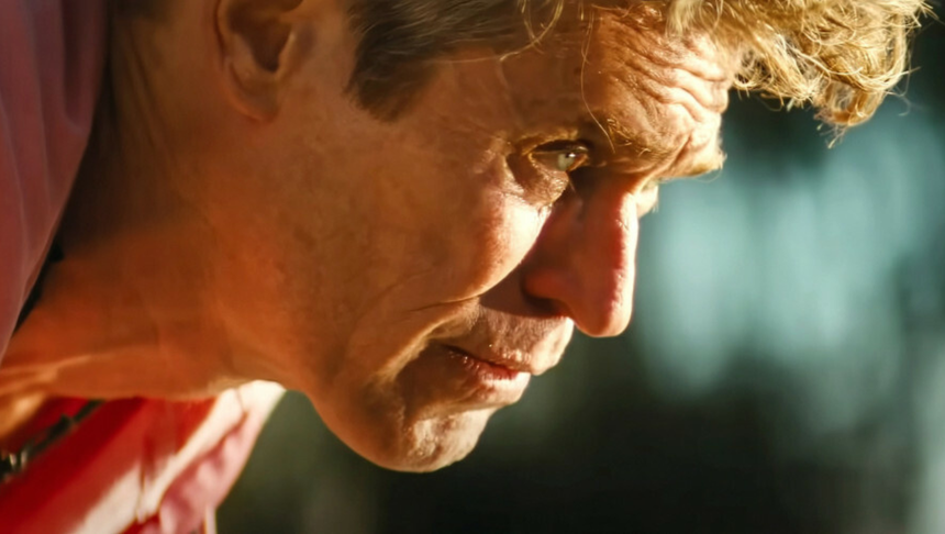 Willem Dafoe zbliżenie na twarz