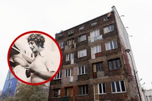 kamienica przy ul. Grzybowskiej 46/kadr z filmu "Poszukiwany, poszukiwana"