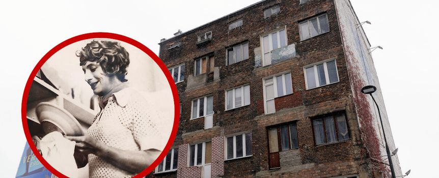 kamienica przy ul. Grzybowskiej 46/kadr z filmu "Poszukiwany, poszukiwana"
