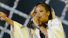 Rihanna podczas koncertu