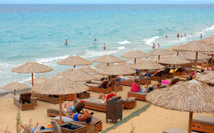 plaża i turyści