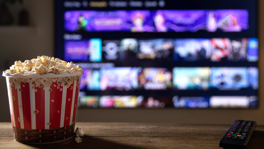 Film, popcorn