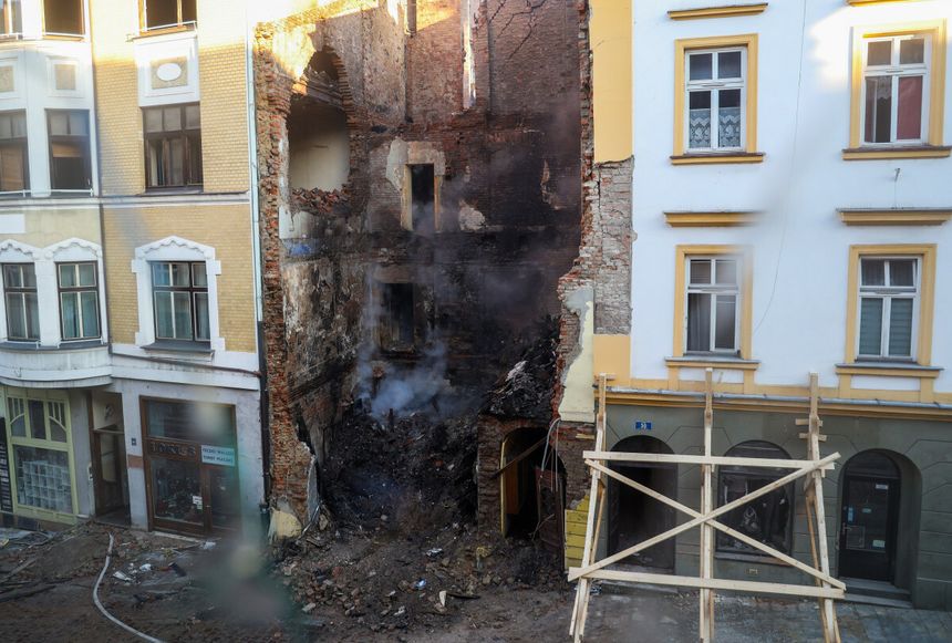 Służby na miejscu tragedii