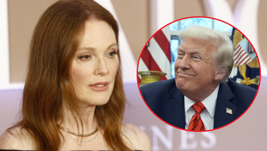 Julianne Moore, Donald Trump