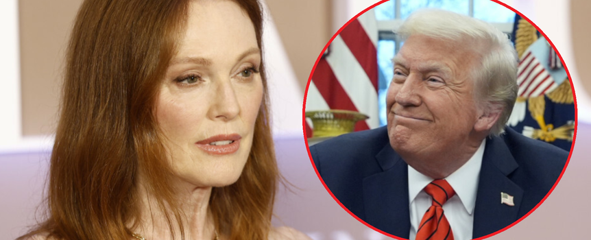 Julianne Moore, Donald Trump