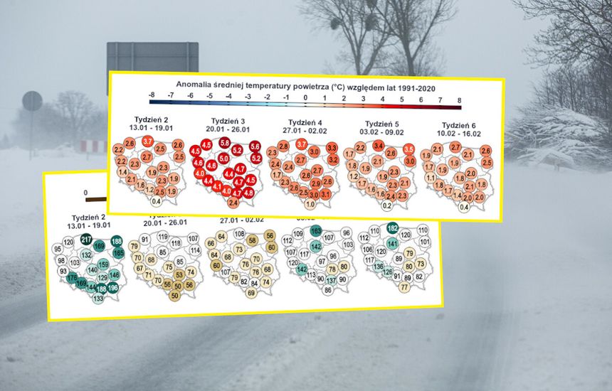 Anomalia pogodowe w Polsce. Prognoza IMGW