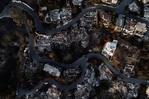 Pożary w Los Angeles. Przerażające nagranie