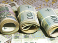 pieniądze,dług, złotówki 