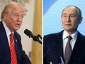 Prezydent USA Donald Trump. Prezydent Rosji Władimir Putin