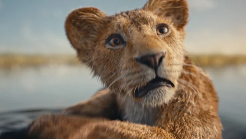 Kadr z filmu "Mufasa: Król Lew"