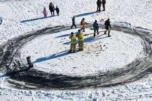 Niebezpieczna zabawa na Mazurach