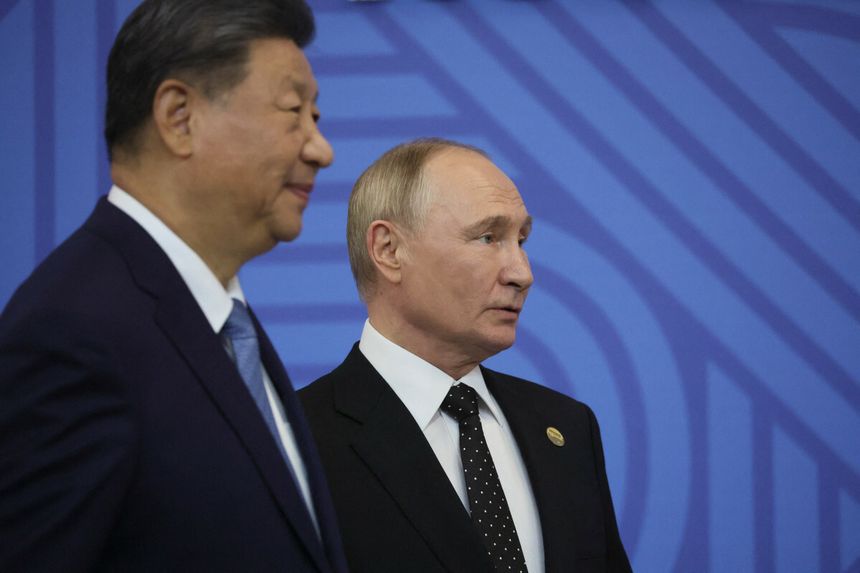 Władimir Putin, Xi Jinping